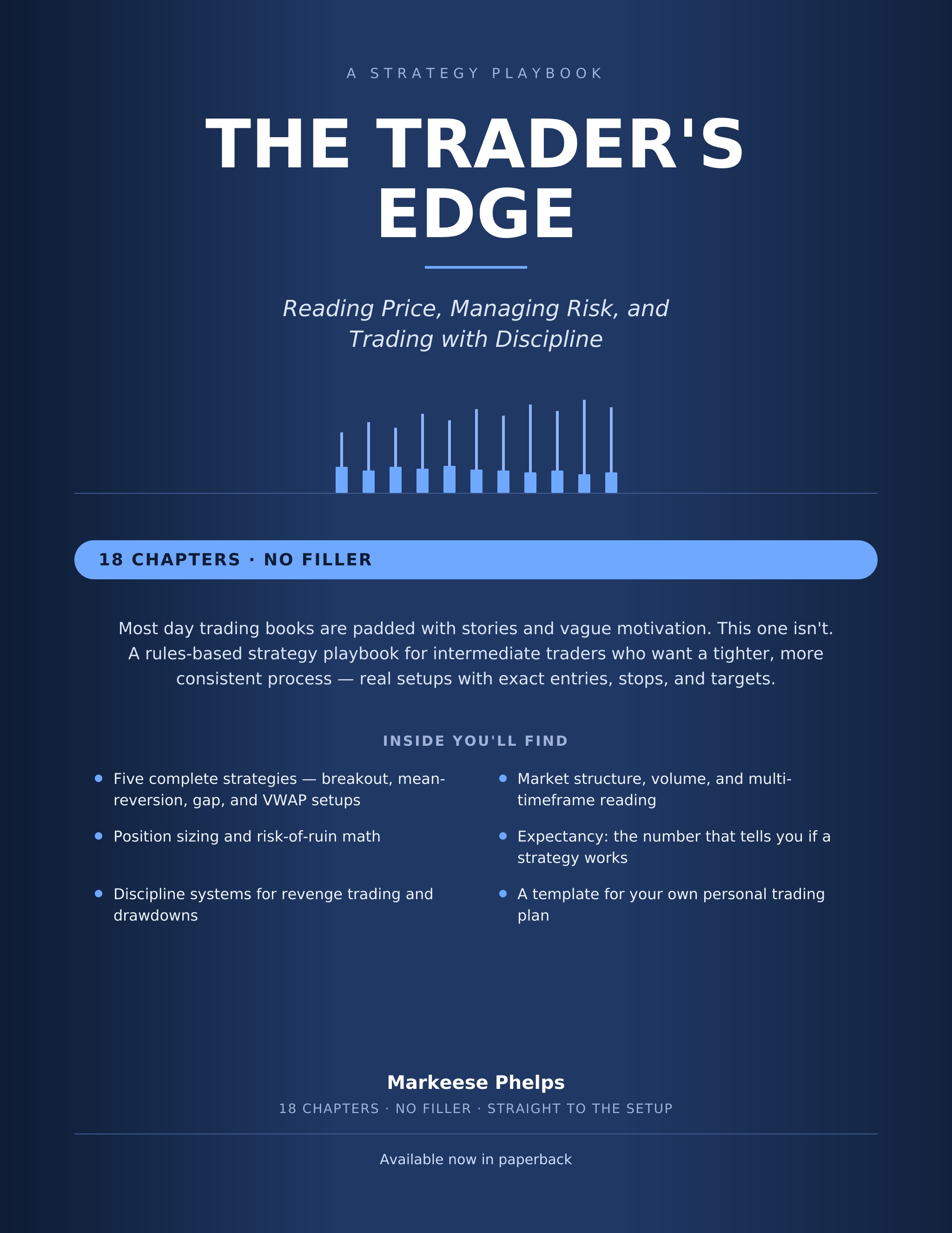 The Trader's Edge by Markeese Phelps, available on Amazon